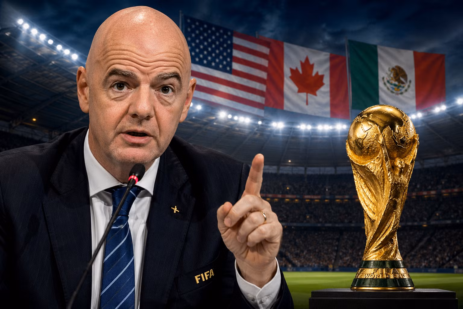 Chủ tịch FIFA Gianni Infantino khẳng định Iran dự World Cup 2026
