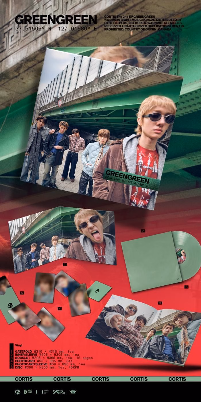 CORTIS đang tạo nên cơn sốt toàn cầu với mini album GREENGREEN.