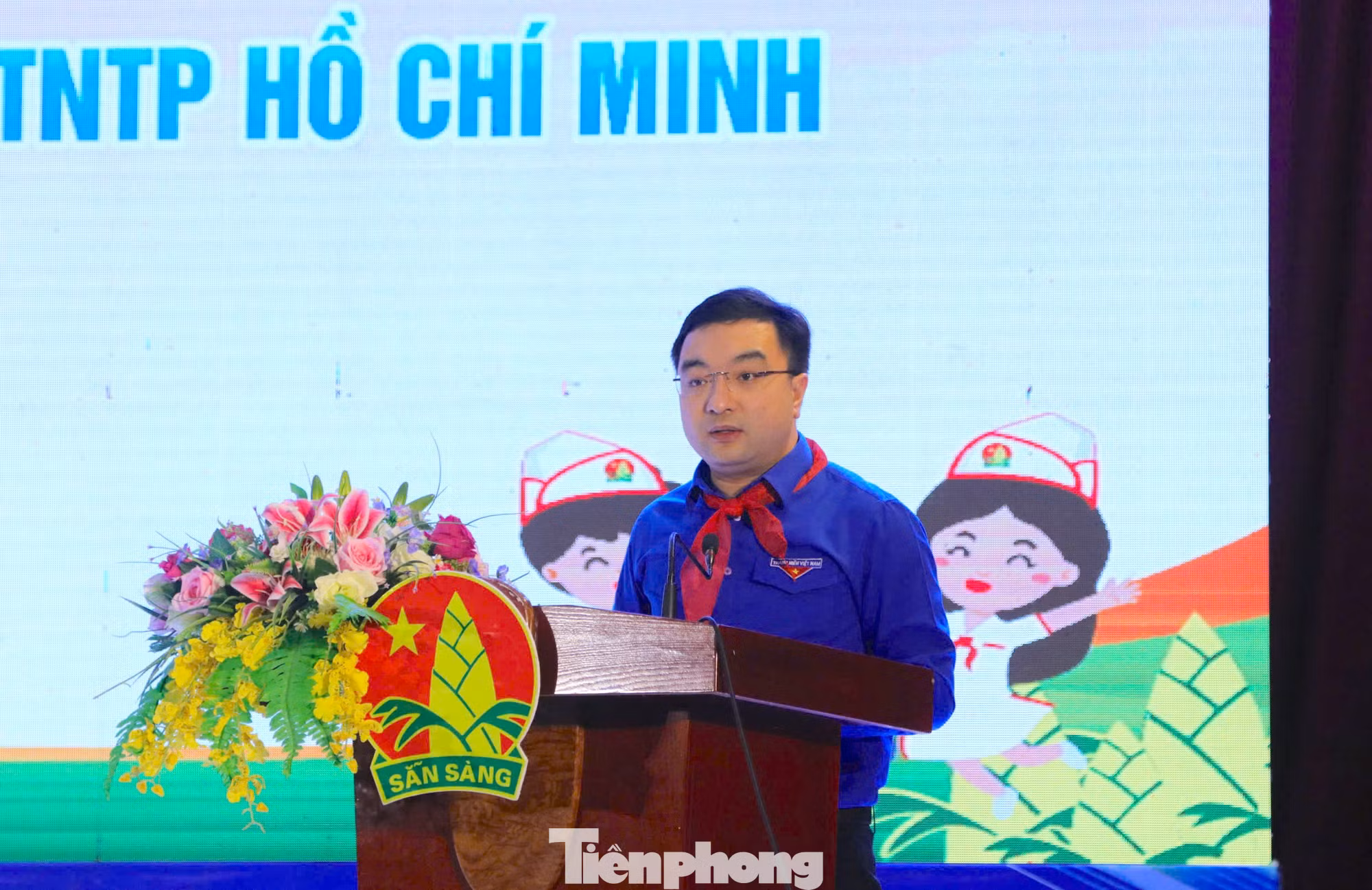 Anh Hồ Phúc Hải nhấn mạnh tầm quan trọng của việc bồi dưỡng những hạt nhân nòng cốt trong phong trào thiếu nhi.