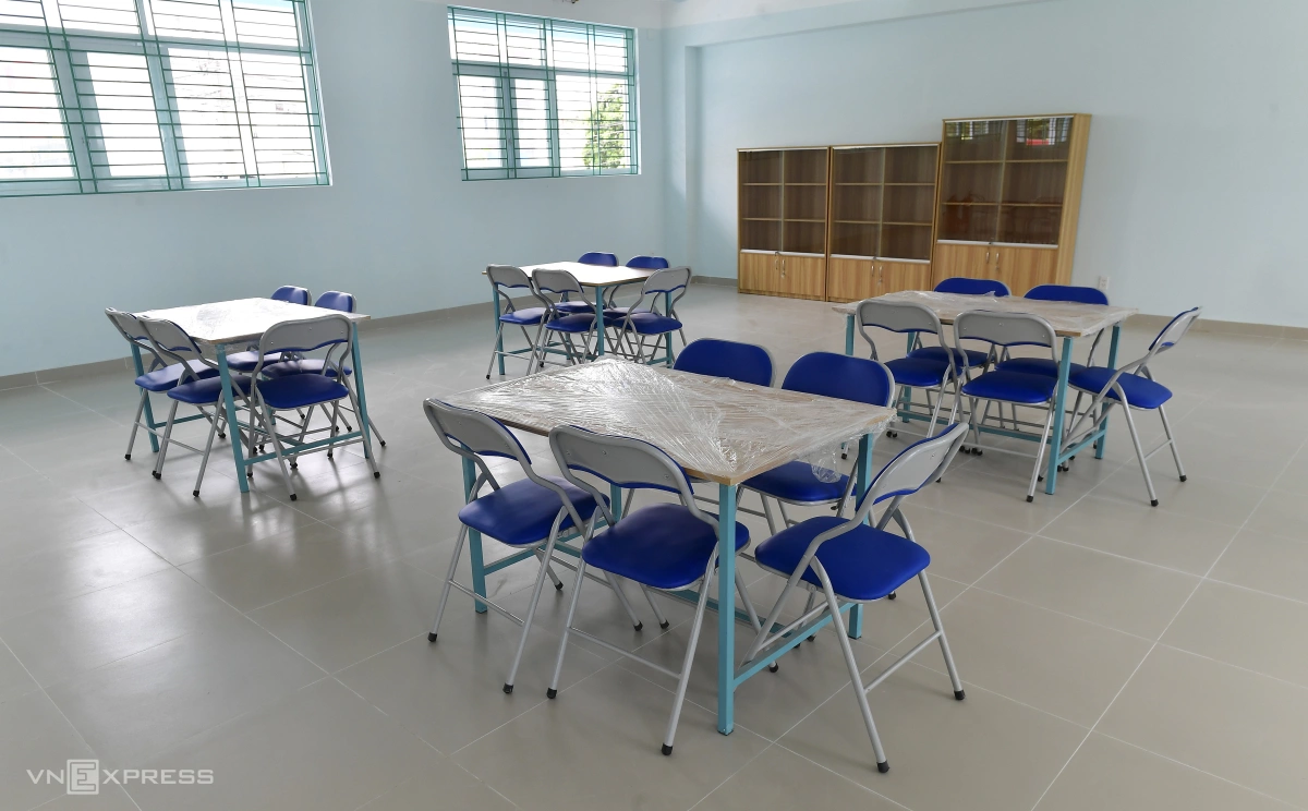 Các phòng chức năng được thiết kế chuyên sâu cho từng bộ môn.