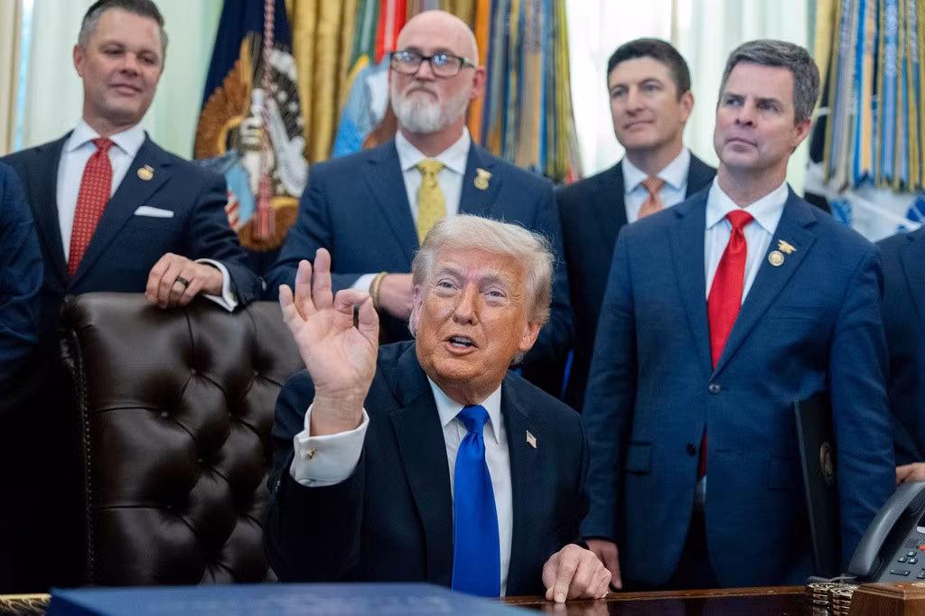 Tổng thống Mỹ Donald Trump. (Ảnh: AP)